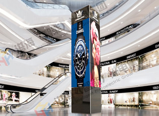 LED旋轉屏優勢與特點，高鐵站、飛機場、商場是否適合？